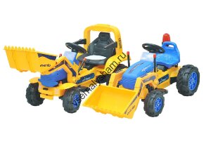 Аккумуляторная детская машина Everflo Yellow Minitractor ЕА002