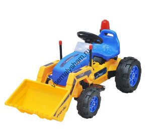 Аккумуляторная детская машина Everflo Yellow Minitractor ЕА002