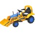 Аккумуляторная детская машина Everflo Yellow tractor ЕА002А