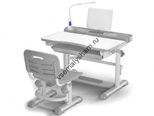 Комплект парта и стульчик Mealux BD-04 New (с лампой)