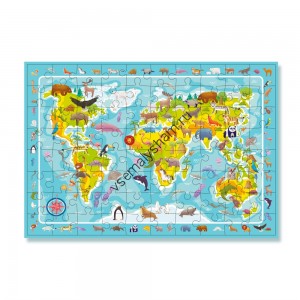 Пазл на внимательность Мир животных