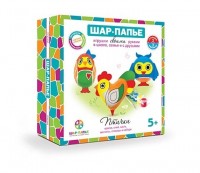 Набор Магнит Птички Шар-папье