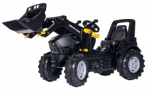 Детский педальный трактор с ковшом Rolly Toys Deutz Agrotron 7250 TTV Warrior 710348