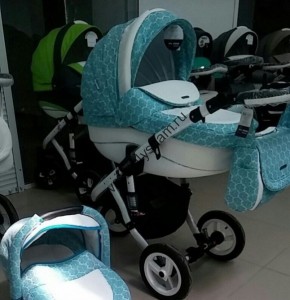 Коляска 2 в 1 Bebe Mobile Mario Ecco 773S

