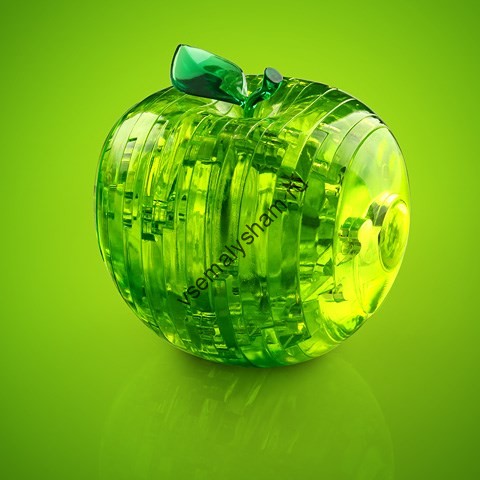 3D головоломка Яблоко зеленое