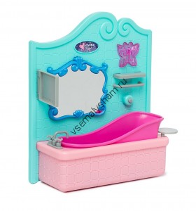 Мебель для куклы S+S Toys ванная комната ES-2989 