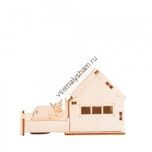 Деревянный конструктор минимир Ферма