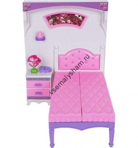 Мебель для куклы S+S Toys спальная комната ES-SR2236
