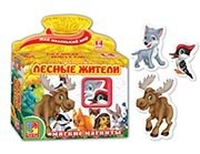 Игра на магнитах Лесные жители