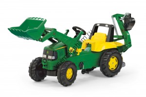 Детский педальный трактор Rolly Toys Junior John Deere 811076