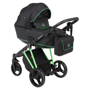 Коляска Adamex Cristiano Fluo (3 в 1)
