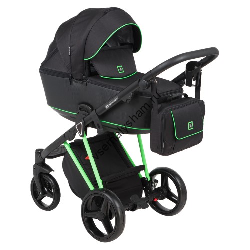Коляска Adamex Cristiano Fluo (3 в 1)