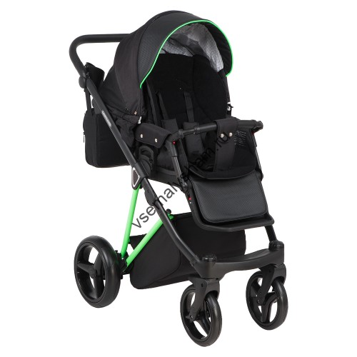Коляска Adamex Cristiano Fluo (3 в 1)