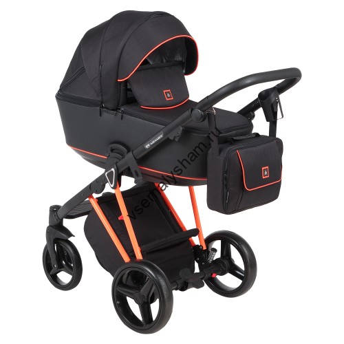 Коляска Adamex Cristiano Fluo (3 в 1)
