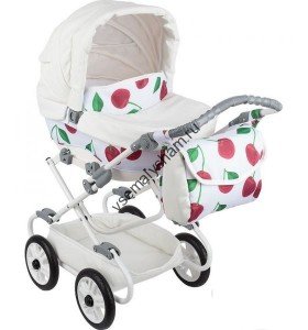 св. бежевый принт вишенки