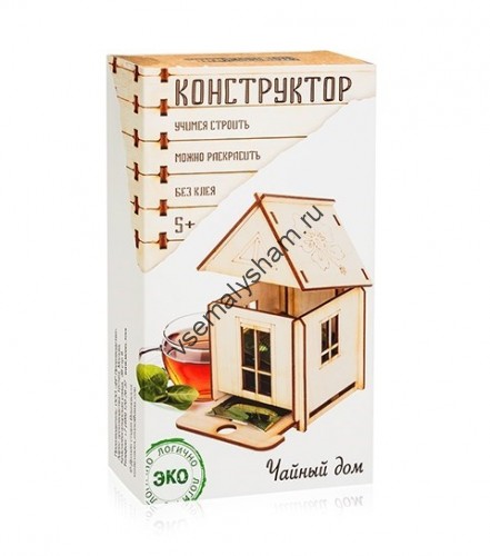 Деревянный конструктор Чайный дом