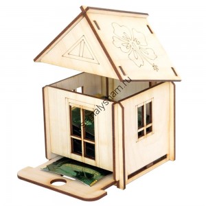 Деревянный конструктор Чайный дом