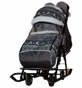 Санки- коляска Galaxy GK-1-1 plus