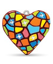 Набор Сердце со стразами