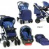 Graco Коляска Quattro Tour Deluxe TSB (с автокреслом + база Isofix)