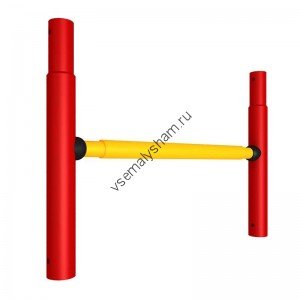 ДСКМ Карусель ВО 92.70.1.00.490.01 Вставка 1 ЭКОНОМ Красно-жёлтый