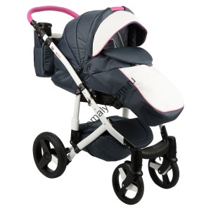 Коляска Adamex Vicco 3 в 1 (PINK-BLUE)	R8