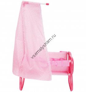 Мебель для кукол Игруша Кроватка и аксессуары i-9005A  