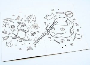 3D раскраска Живая раскраска