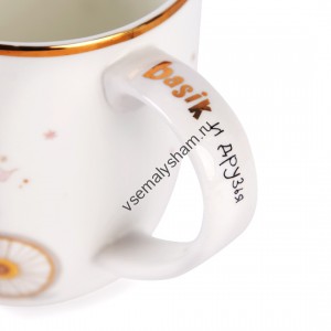 Кружка Кот Басик Романтическая прогулка