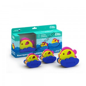 Игрушка-конструктор для купания Семейство рыбок