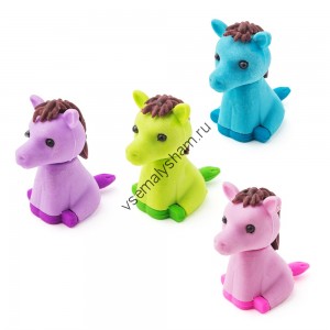 Набор Ластики-пазлы на блистере Лошадки