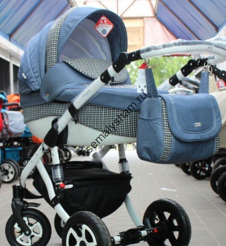 Коляска 2 в 1 Adamex Barletta Deluxe