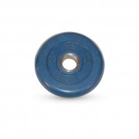 Диск обрезиненный Barbell d 51 мм цветной 2,5 кг