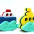 Игрушка-конструктор для купания Кораблик и Подводная лодка