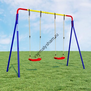 Качели двойные пластиковые Romana R.103.28.04