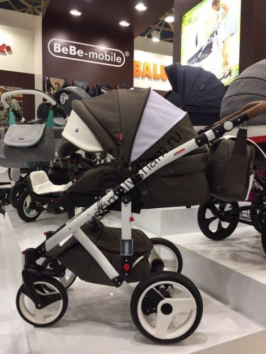 Коляска 2 в 1  Bebe Mobile Movo