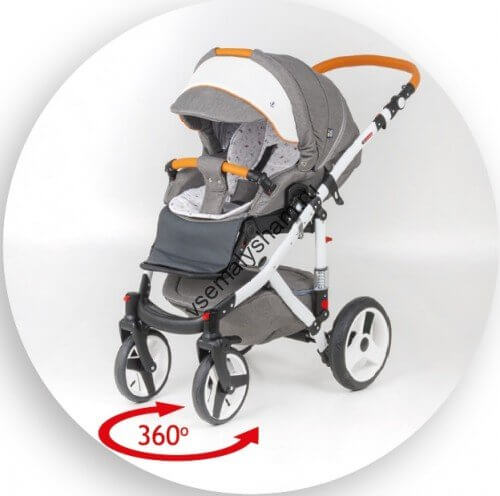 Коляска 2 в 1  Bebe Mobile Movo