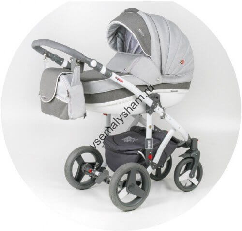 Коляска 2 в 1  Bebe Mobile Movo