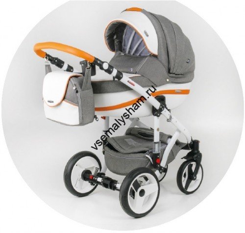 Коляска 3 в 1 BeBe-Mobile Movo 