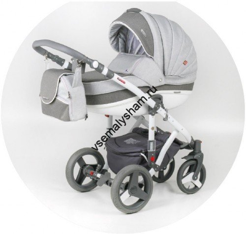 Коляска 3 в 1 BeBe-Mobile Movo 