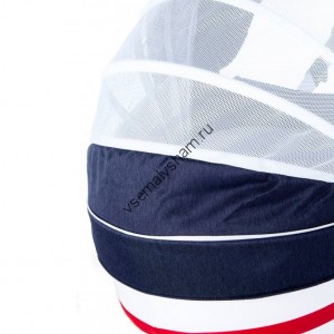 Коляска BeBe-Mobile Movo (3 в 1) R1 красно-синяя R1