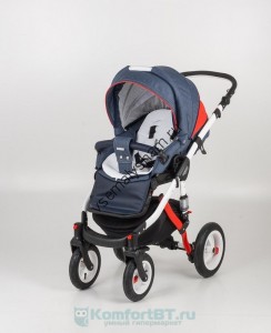 Коляска 3 в 1 Bebe Mobile Mario Rainbow 