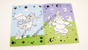 Живая раскраска Волшебники