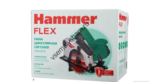 Дисковая пила Hammer CRP 1500 D, 1500 Вт