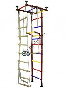 Детский спортивный комплекс Крепыш плюс Г ПВХ бордовый