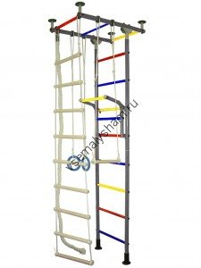 Детский спортивный комплекс Крепыш плюс Г ПВХ серый