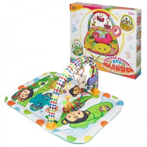 Игровой коврик YAKO Обезьянки M6464S