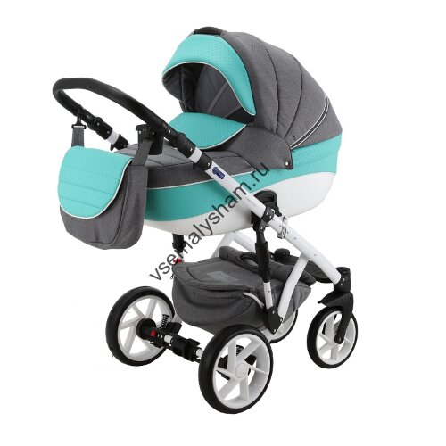 Коляска 3 в 1 Bebe Mobile Fabiola