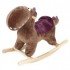 Коричневый Качалка-игрушка Leader Kids Динозаврик