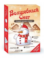 Волшебный снег Снеговик